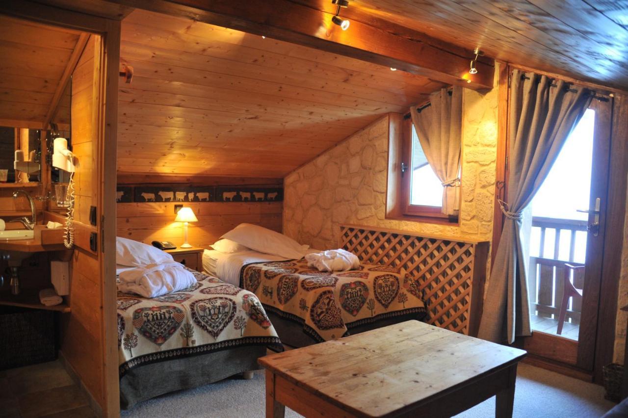 Hotel Chalet Alpage La Clusaz Bagian luar foto